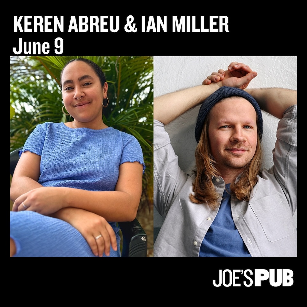 Ian and Keren at Joe's Pub poster